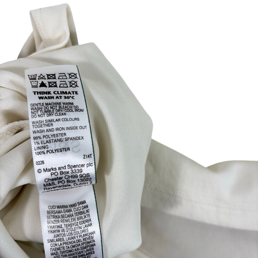 Marks & Spencer M&S Ivory Lace Maxi Dress US 6 NWT Romantic Cottagecore Bridal - Picture 9 of 11